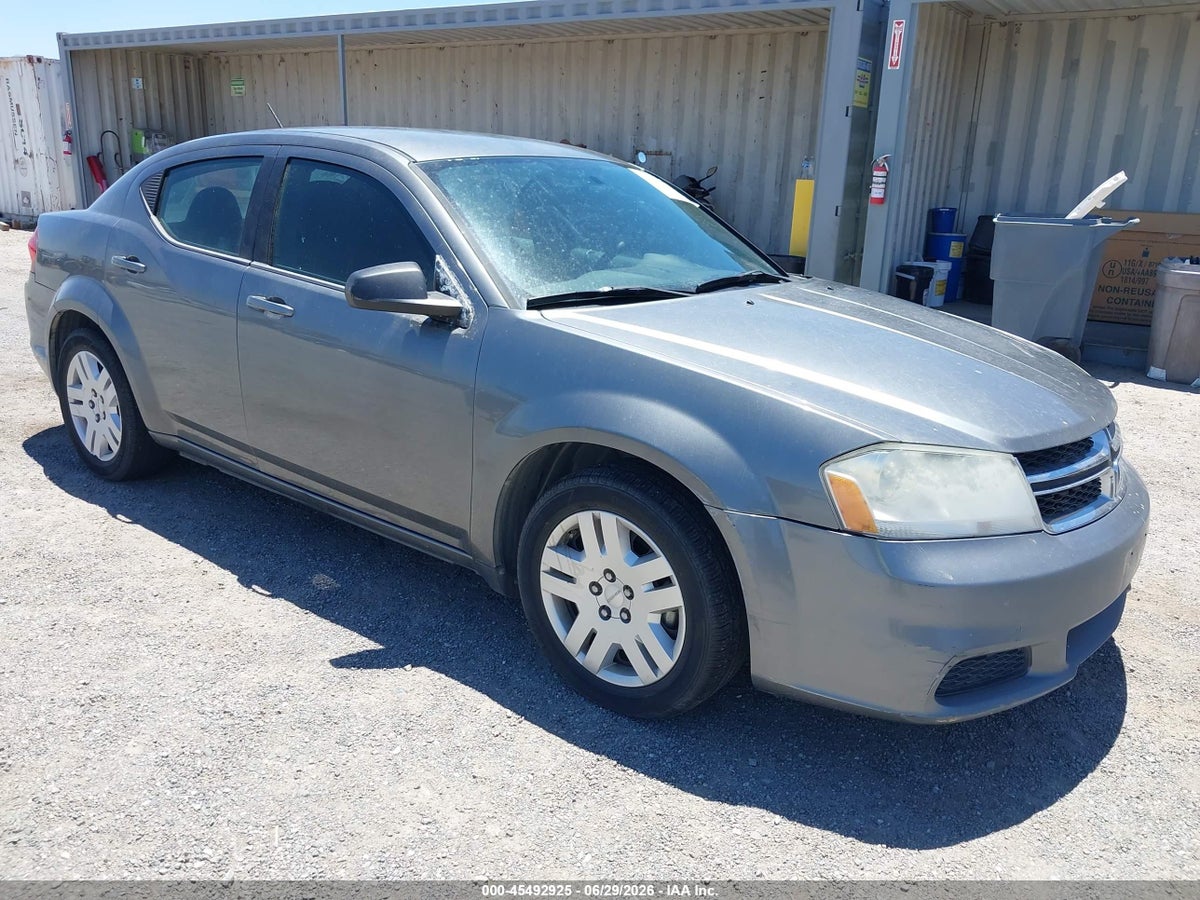 2013 DODGE AVENGER SE
