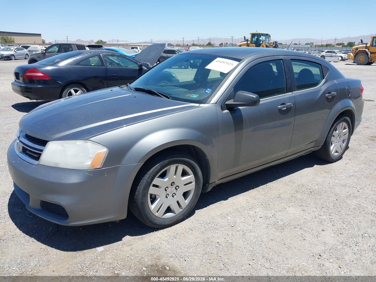 2013 DODGE AVENGER SE — снимка 2