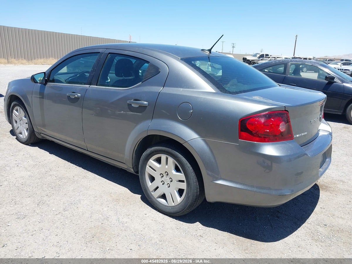 2013 DODGE AVENGER SE — снимка 3
