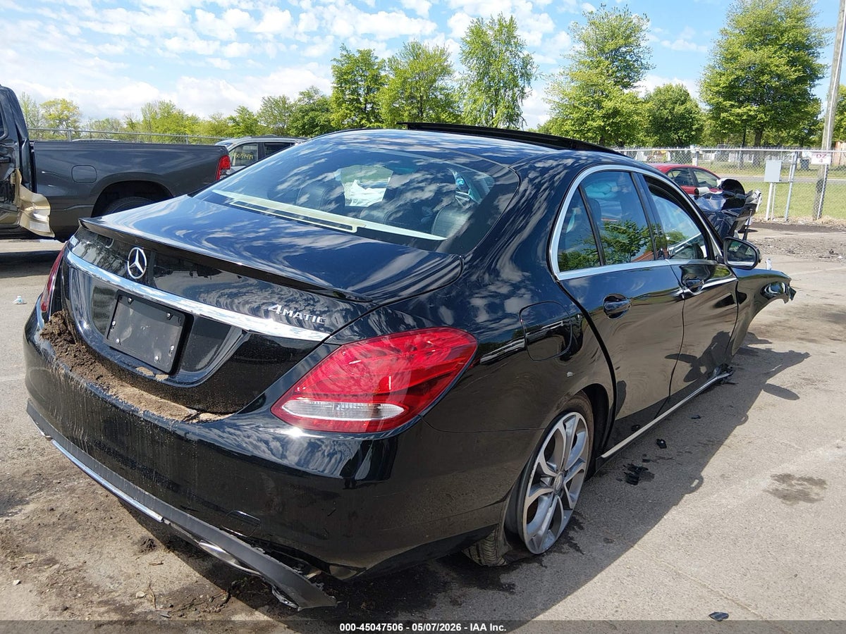 2016 MERCEDES-BENZ C-CLASS C 300 — снимка 4