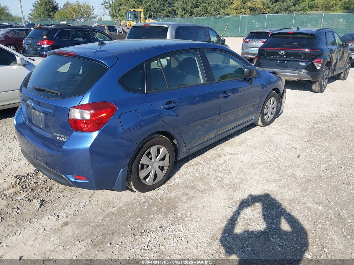2014 SUBARU IMPREZA 2.0I — снимка 4