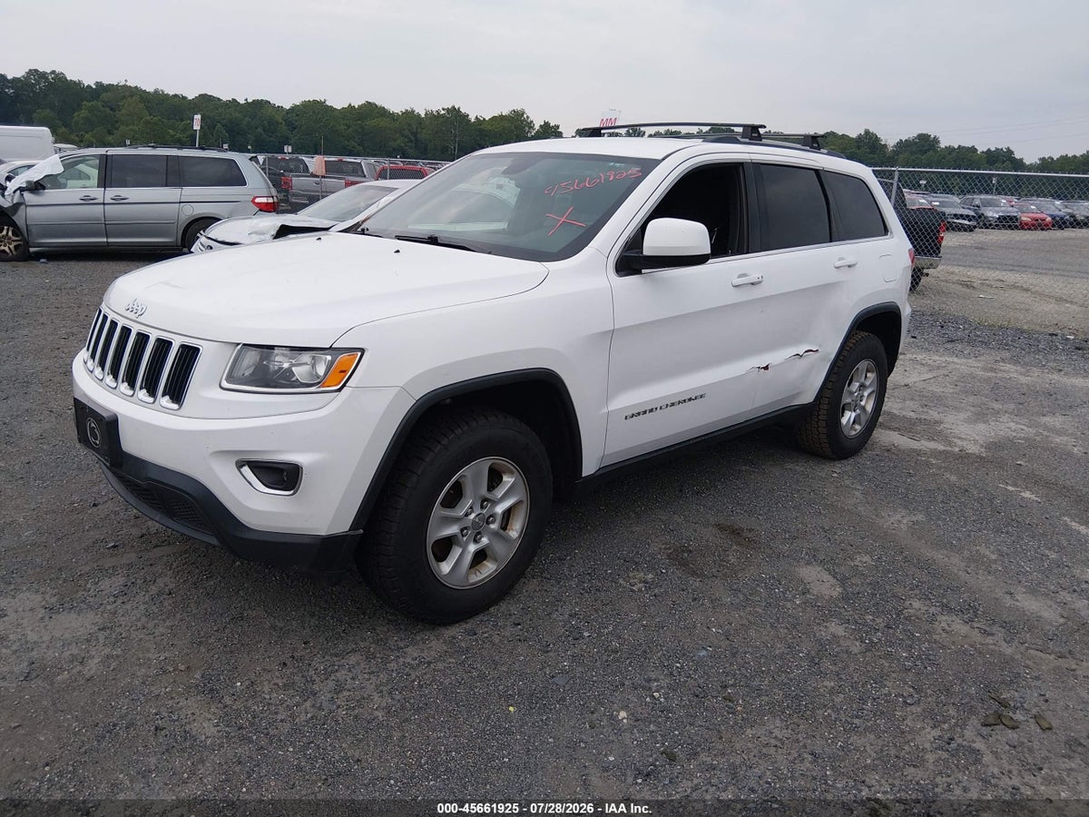 2016 JEEP GRAND CHEROKEE LAREDO — снимка 2