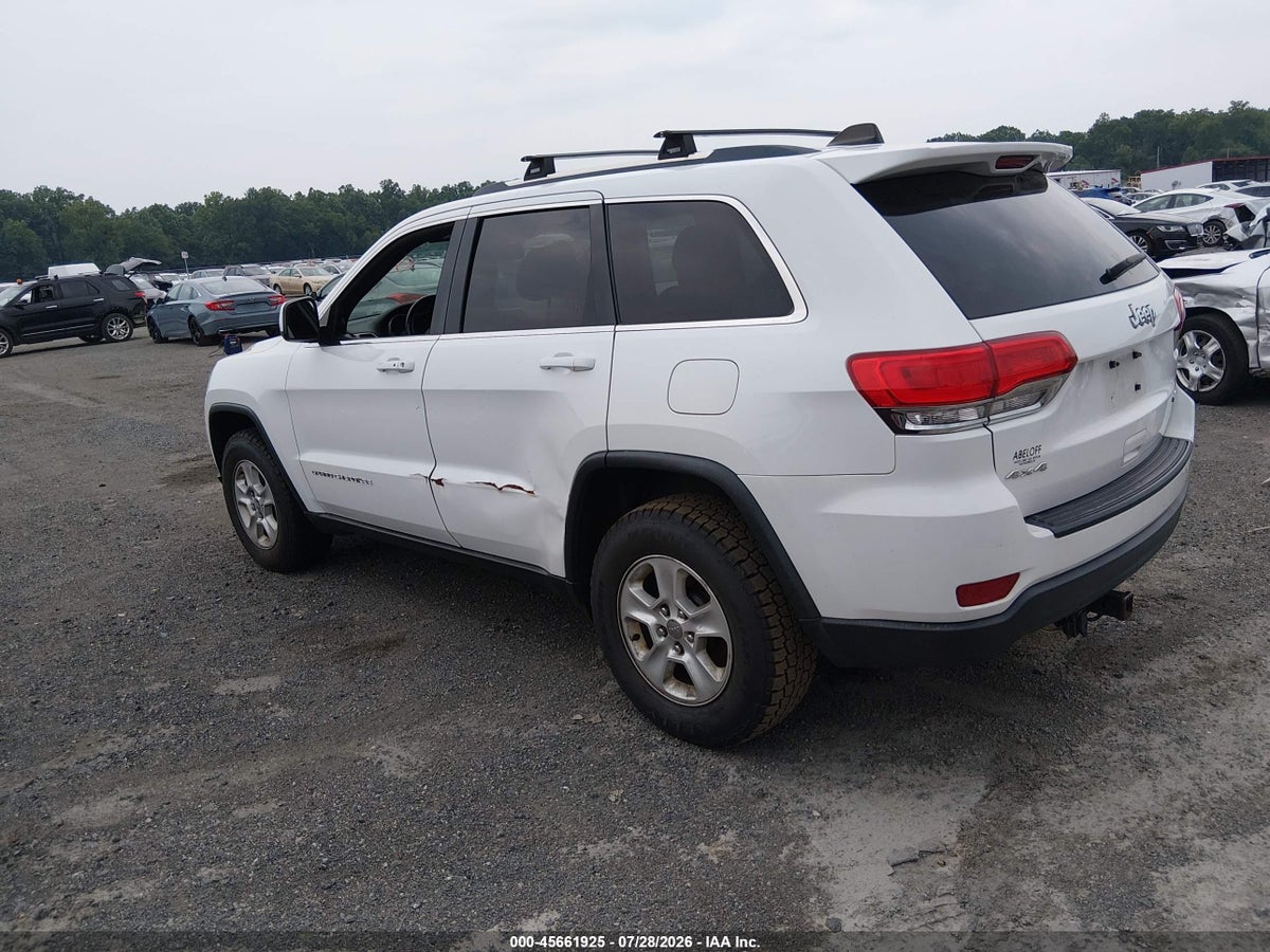 2016 JEEP GRAND CHEROKEE LAREDO — снимка 3