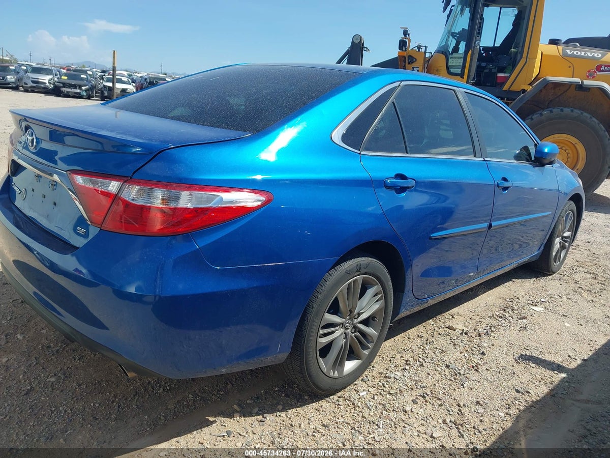 2017 TOYOTA CAMRY SE — снимка 4