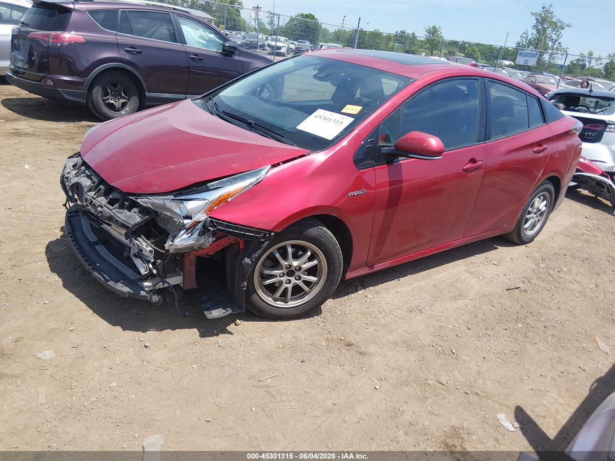 2017 TOYOTA PRIUS FOUR — снимка 2