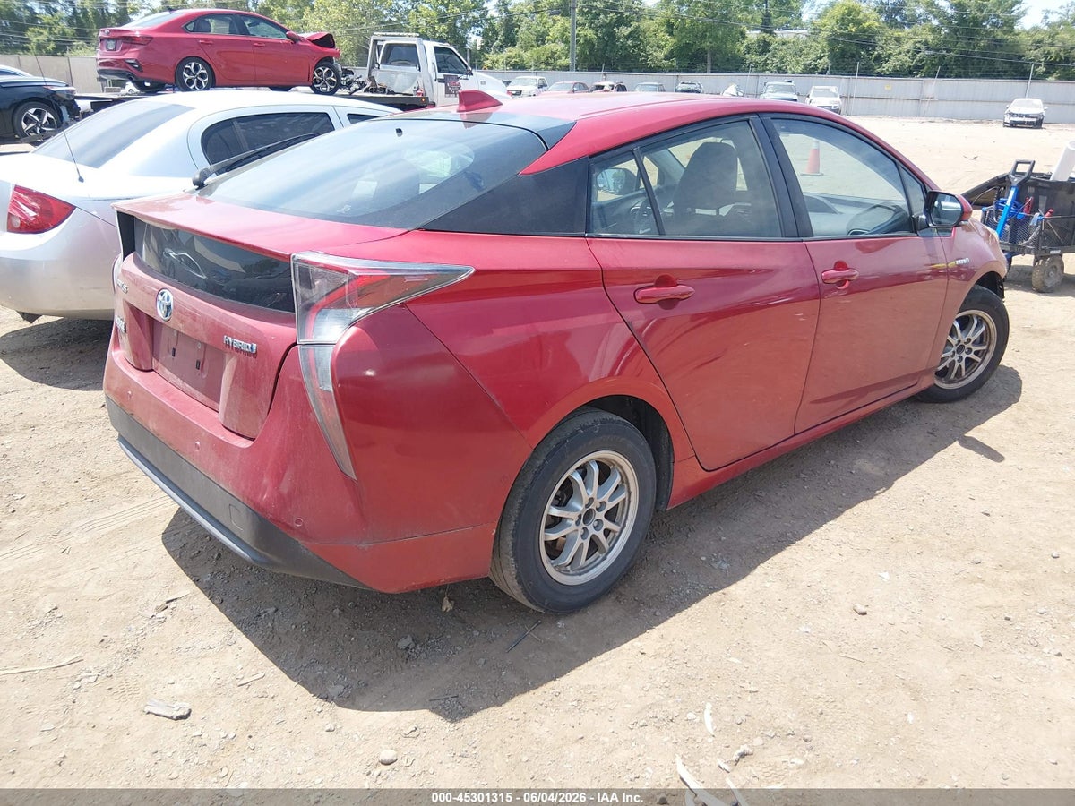 2017 TOYOTA PRIUS FOUR — снимка 4
