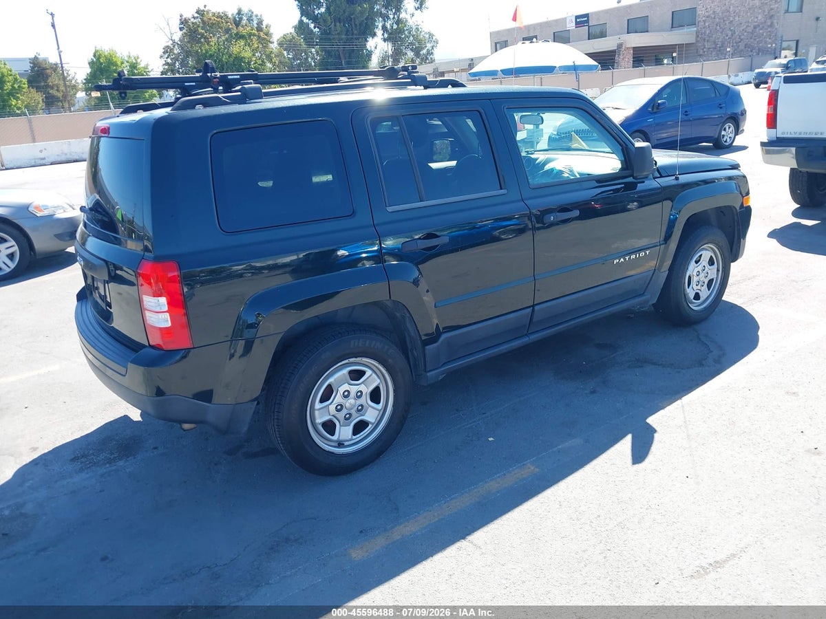 2013 JEEP PATRIOT SPORT — снимка 4