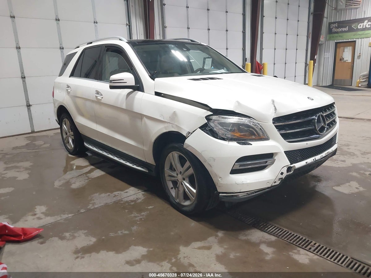 2013 MERCEDES-BENZ ML 350 BLUETEC 4MATIC
