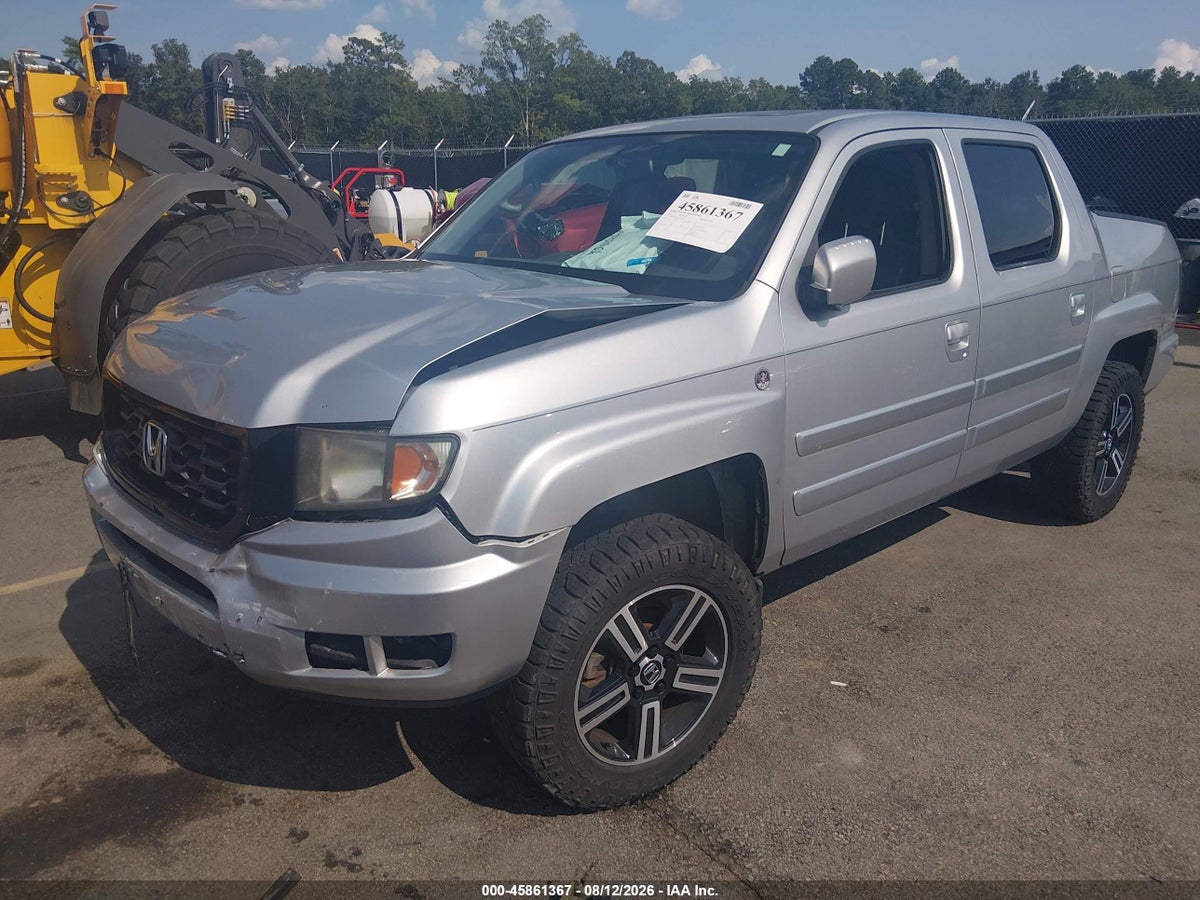 2014 HONDA RIDGELINE SE — снимка 2