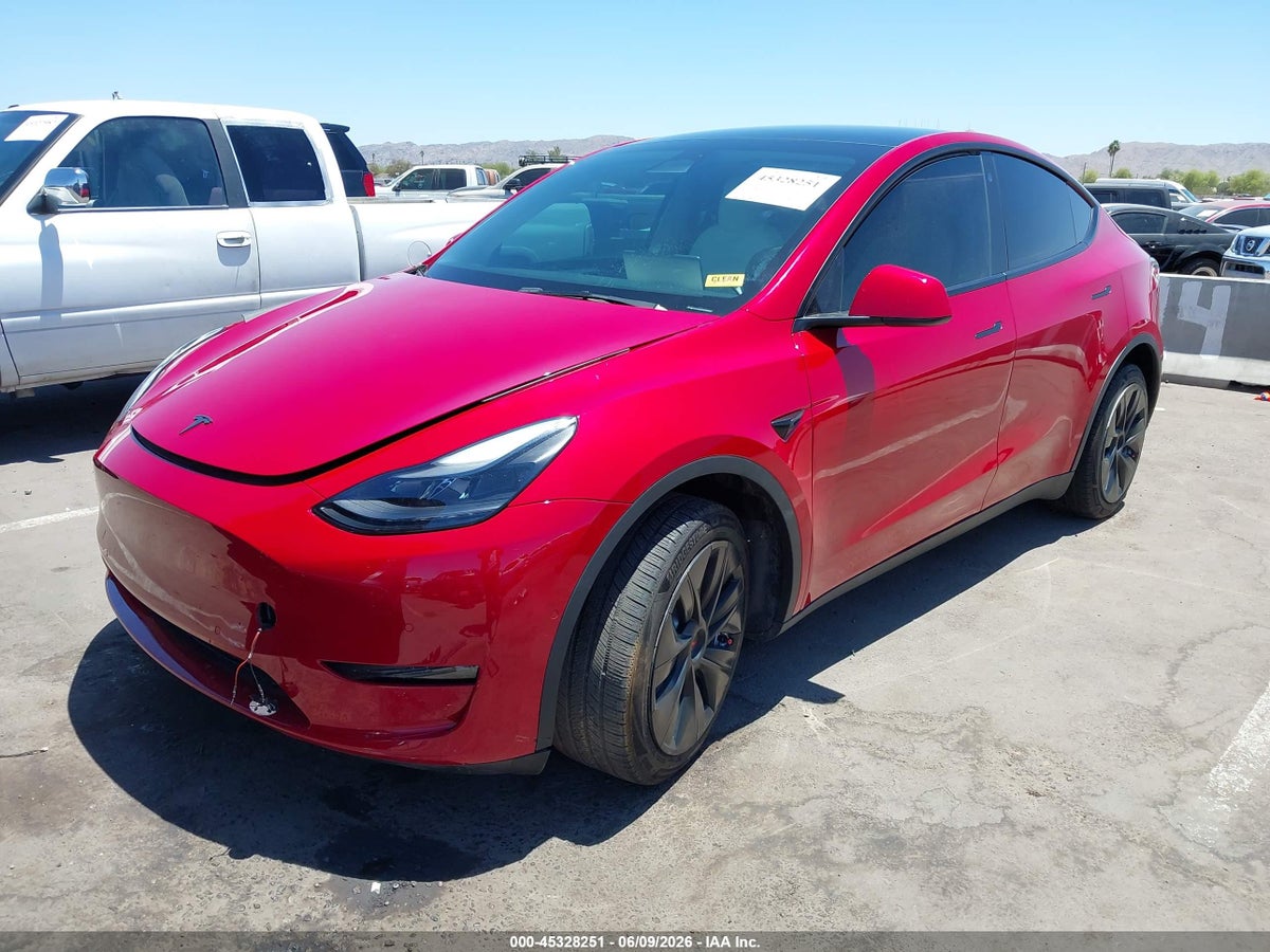 2022 TESLA MODEL Y LONG RANGE DUAL MOTOR ALL-WHEEL DRIVE — снимка 2