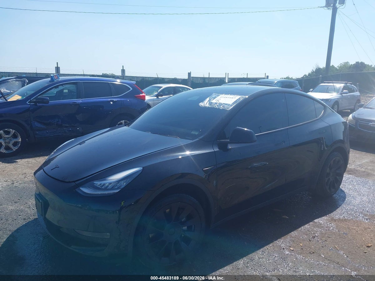 2020 TESLA MODEL Y LONG RANGE DUAL MOTOR ALL-WHEEL DRIVE — снимка 2