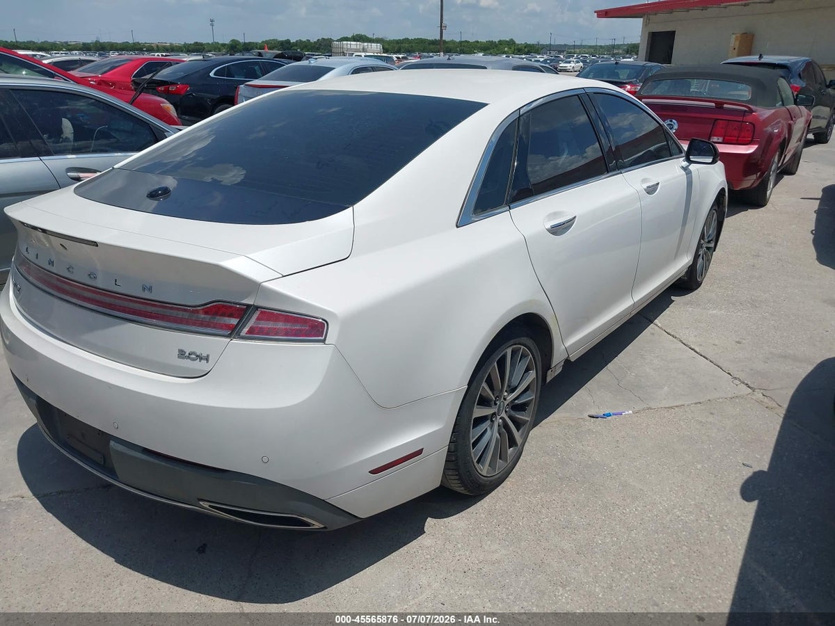 2017 LINCOLN MKZ HYBRID SELECT — снимка 4