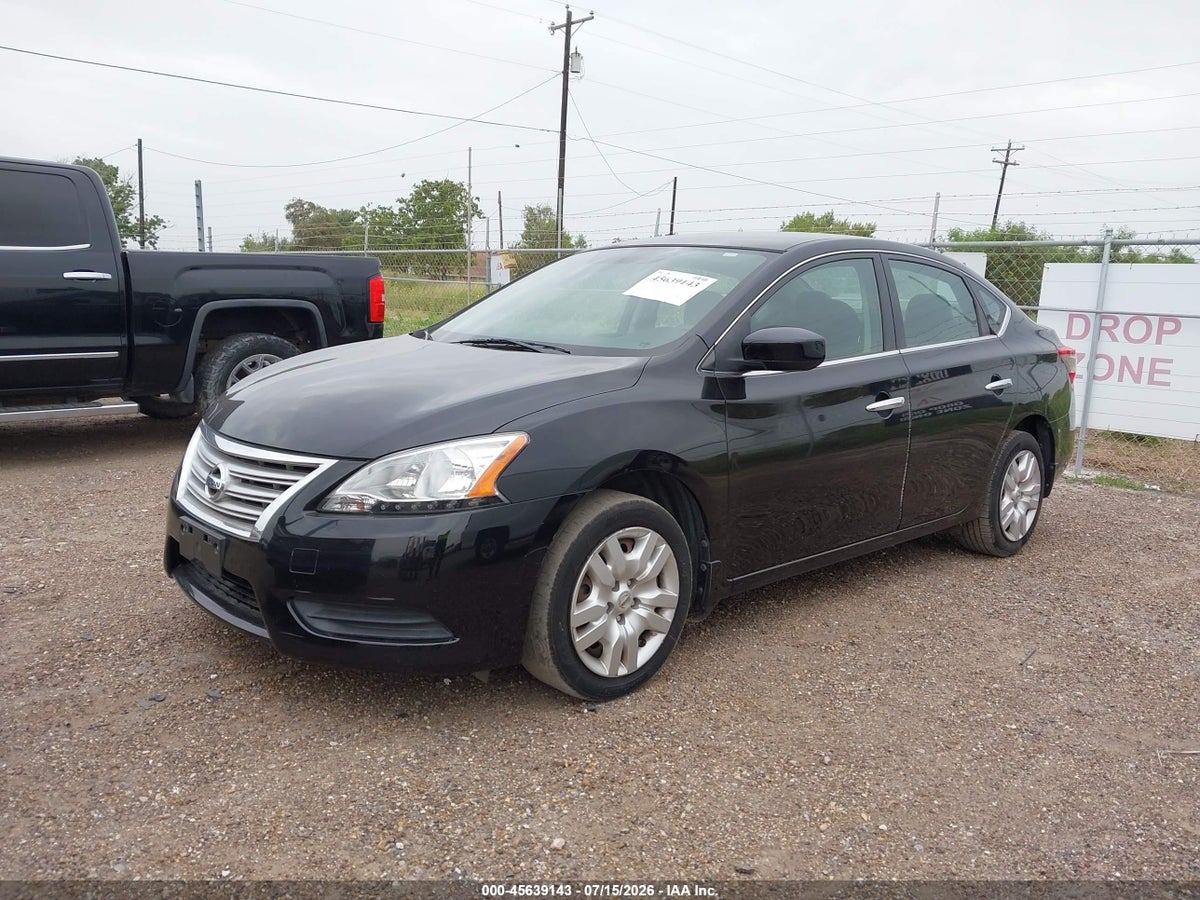 2015 NISSAN SENTRA S — снимка 2