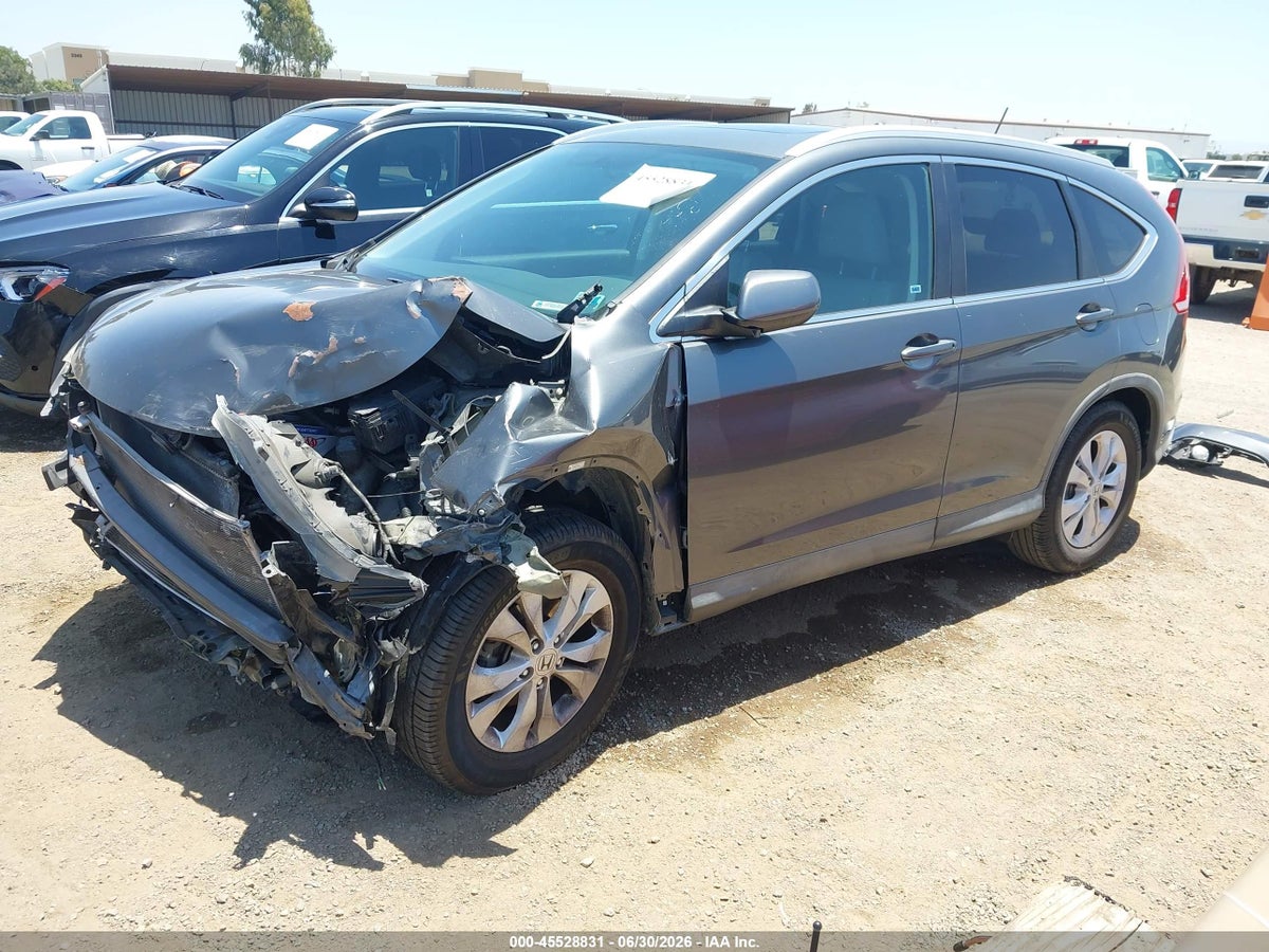 2013 HONDA CR-V EX-L — снимка 2