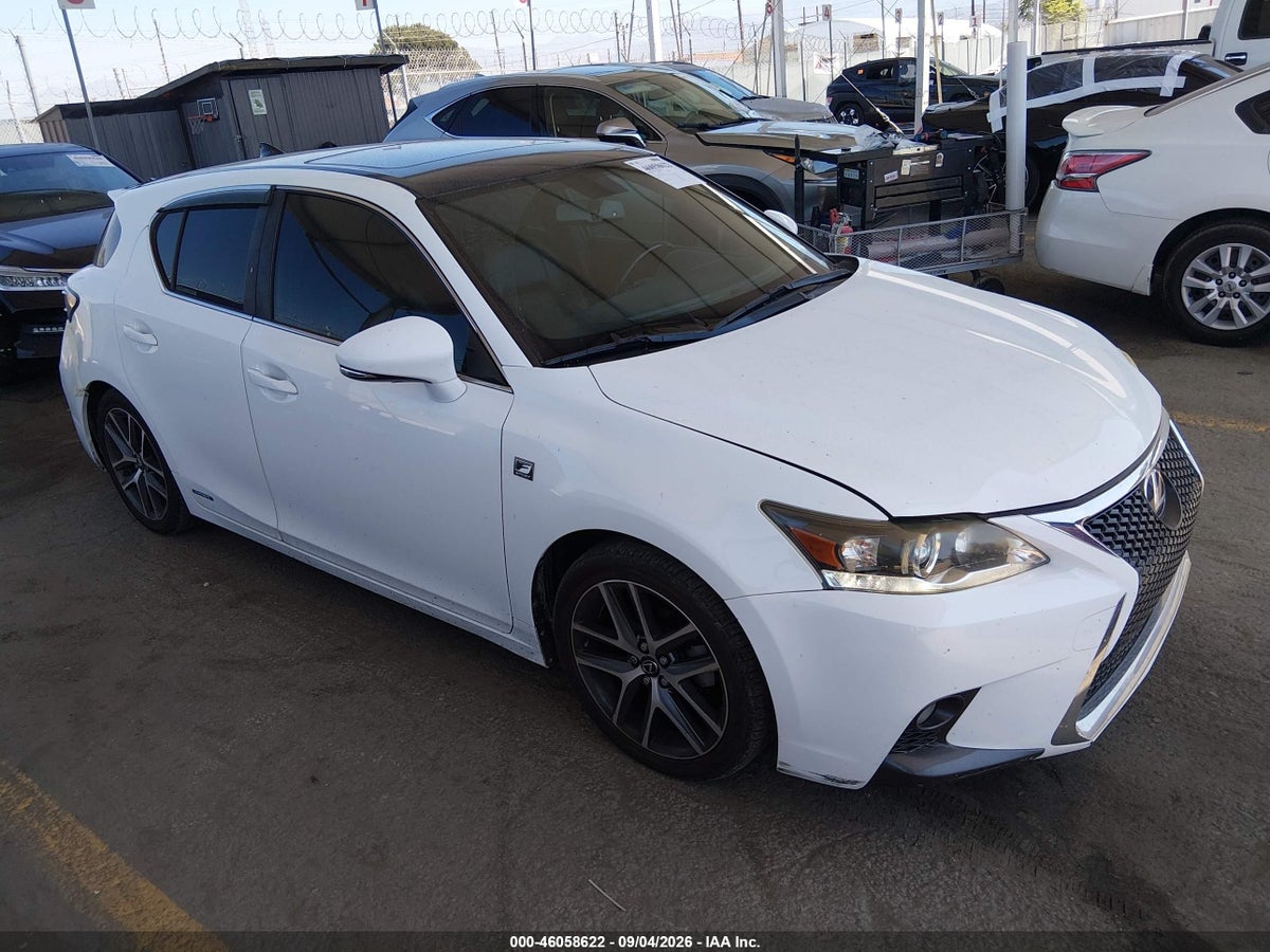 2016 LEXUS CT 200H