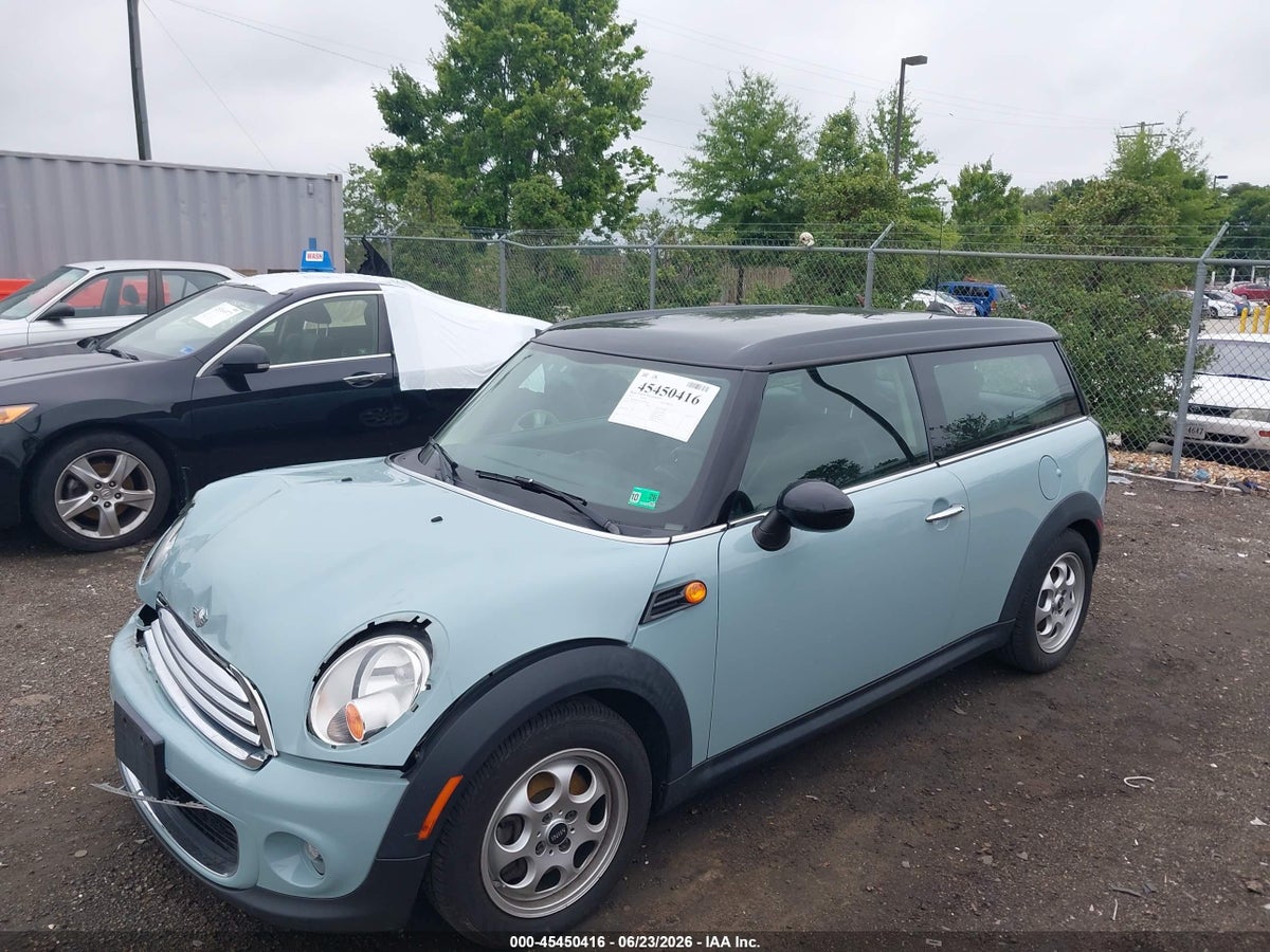 2013 MINI CLUBMAN COOPER — снимка 2