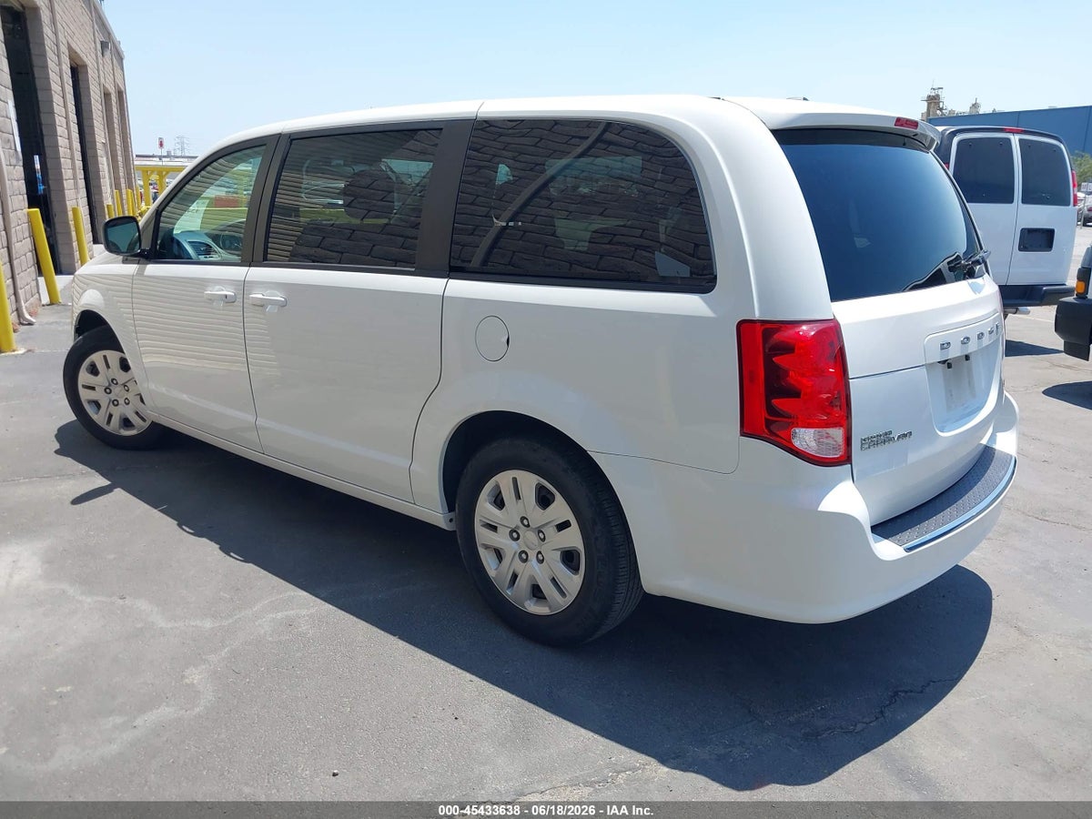 2018 DODGE GRAND CARAVAN SE — снимка 3