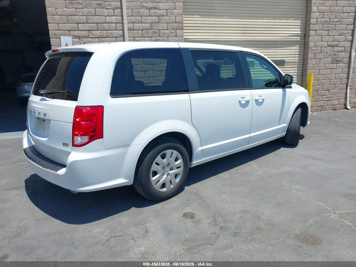 2018 DODGE GRAND CARAVAN SE — снимка 4