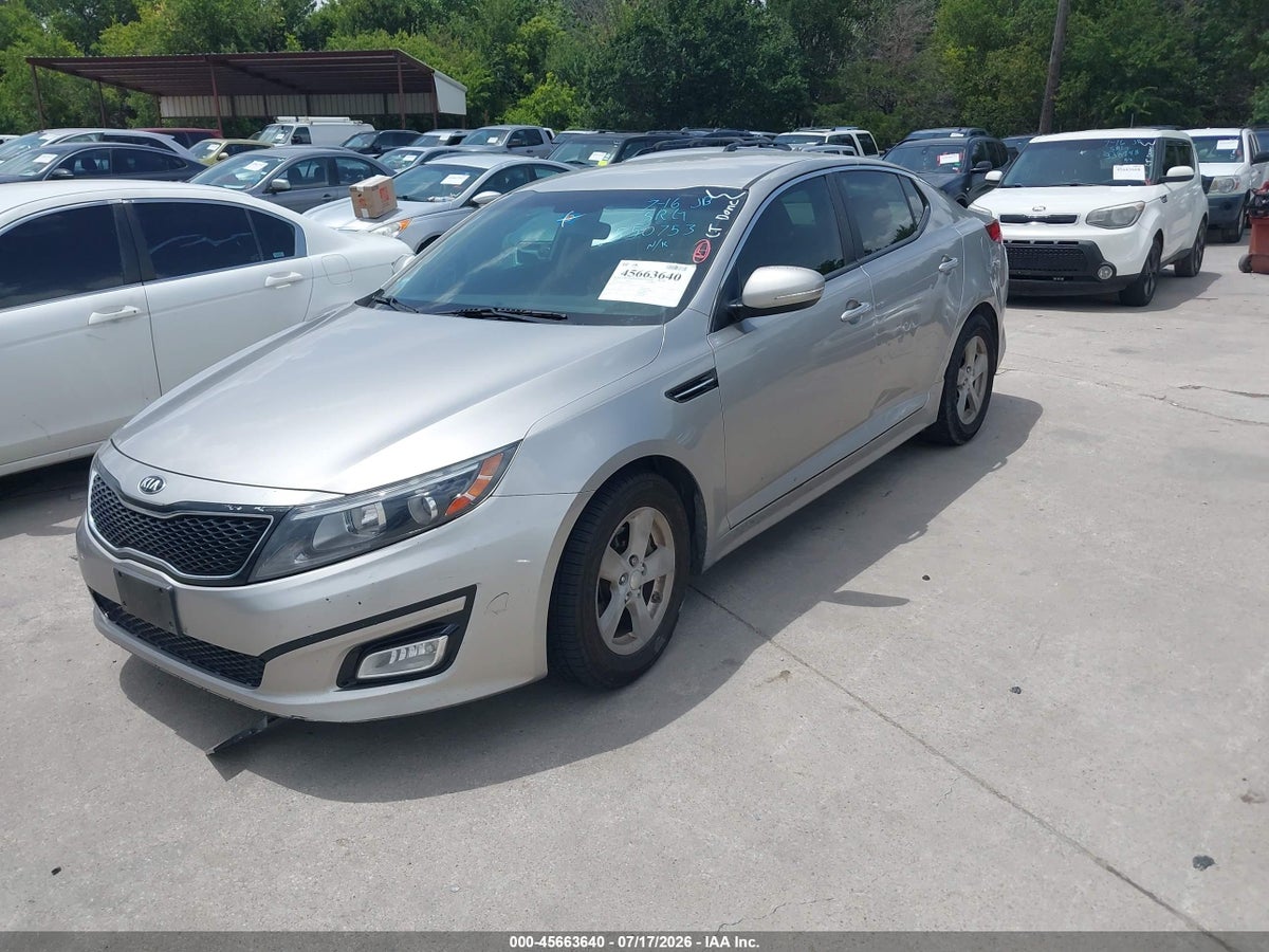 2015 KIA OPTIMA LX — снимка 2