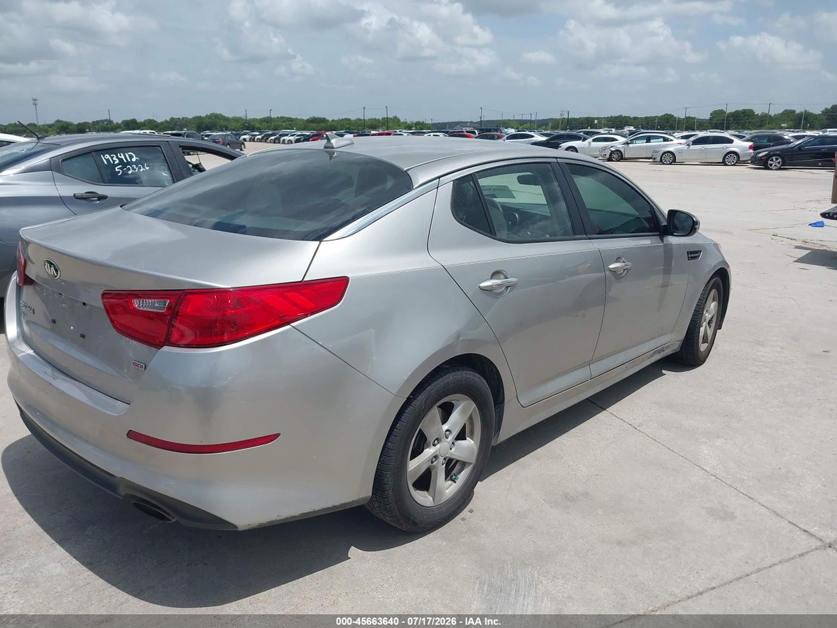 2015 KIA OPTIMA LX — снимка 4