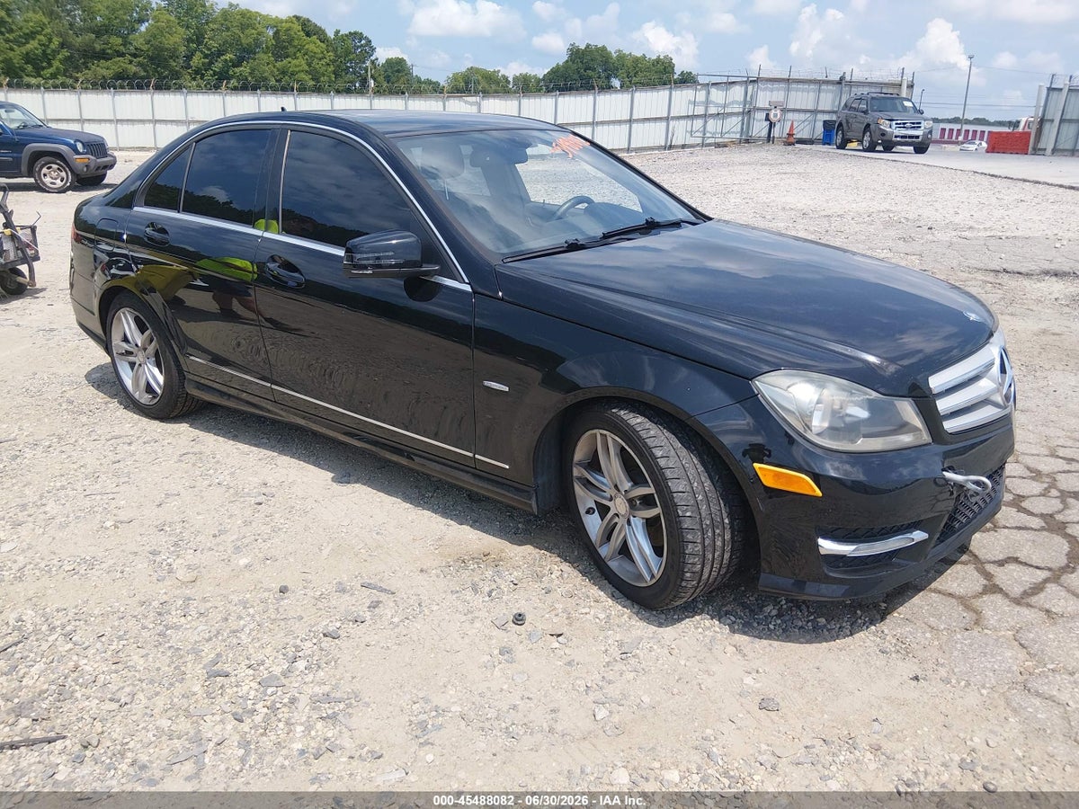 2012 MERCEDES-BENZ C 250 LUXURY/SPORT