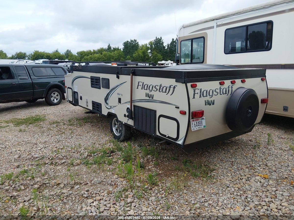2018 FOREST RIVER FLAGSTAFF 21QBHW CLASSIC POP UP CAMPER — снимка 3