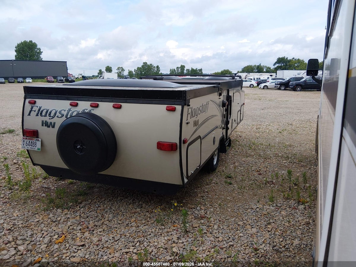 2018 FOREST RIVER FLAGSTAFF 21QBHW CLASSIC POP UP CAMPER — снимка 4