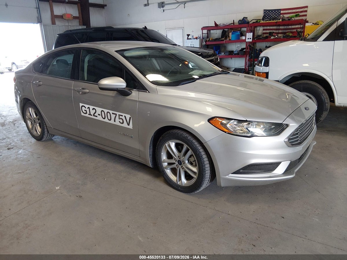 2018 FORD FUSION HYBRID SE