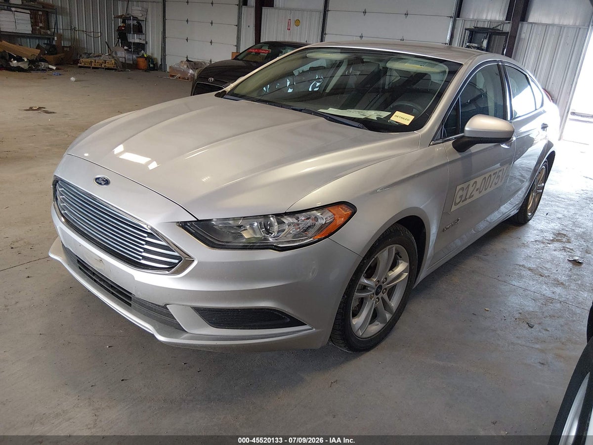 2018 FORD FUSION HYBRID SE — снимка 2