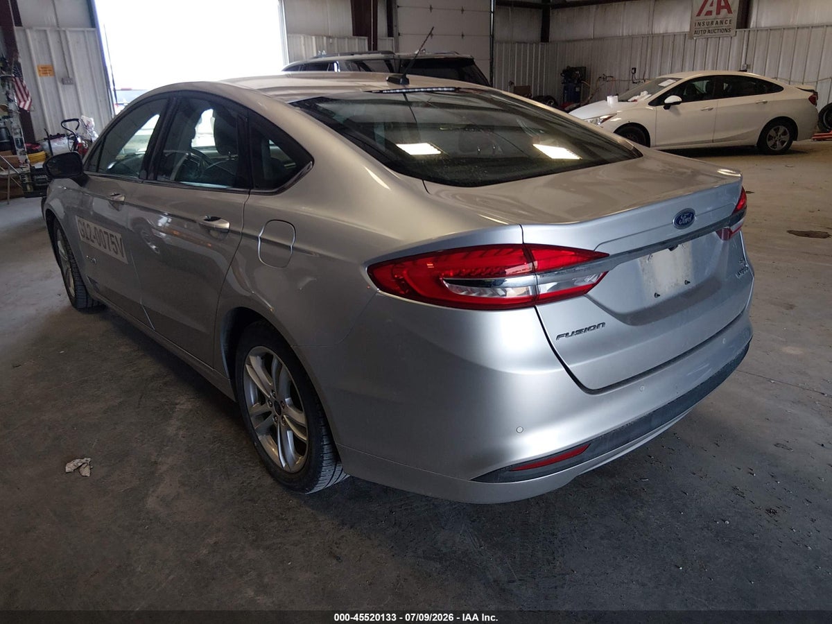 2018 FORD FUSION HYBRID SE — снимка 3