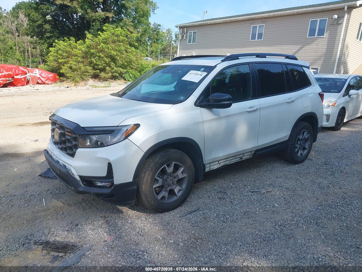 2022 HONDA PASSPORT AWD TRAILSPORT — снимка 2