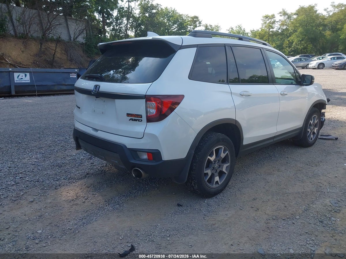 2022 HONDA PASSPORT AWD TRAILSPORT — снимка 4