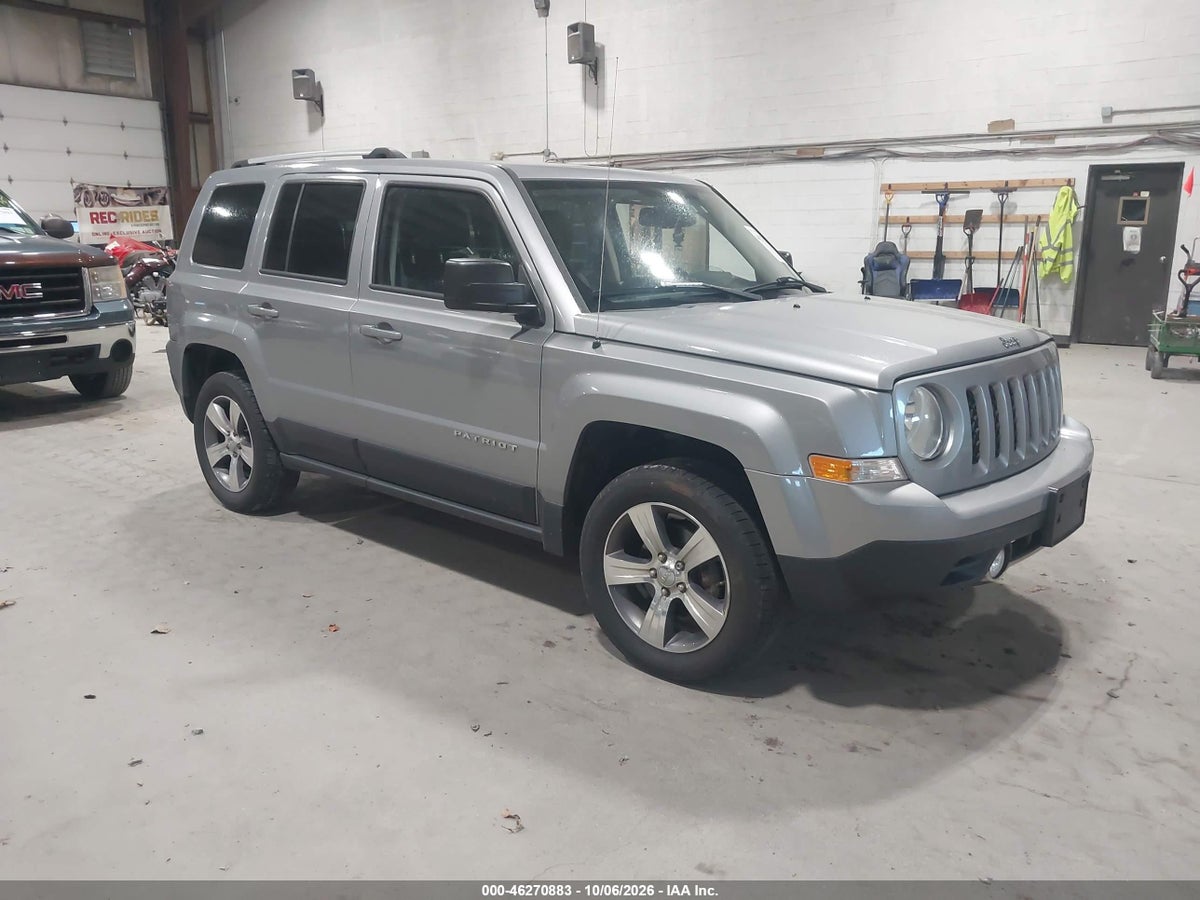 2017 JEEP PATRIOT HIGH ALTITUDE 4X4