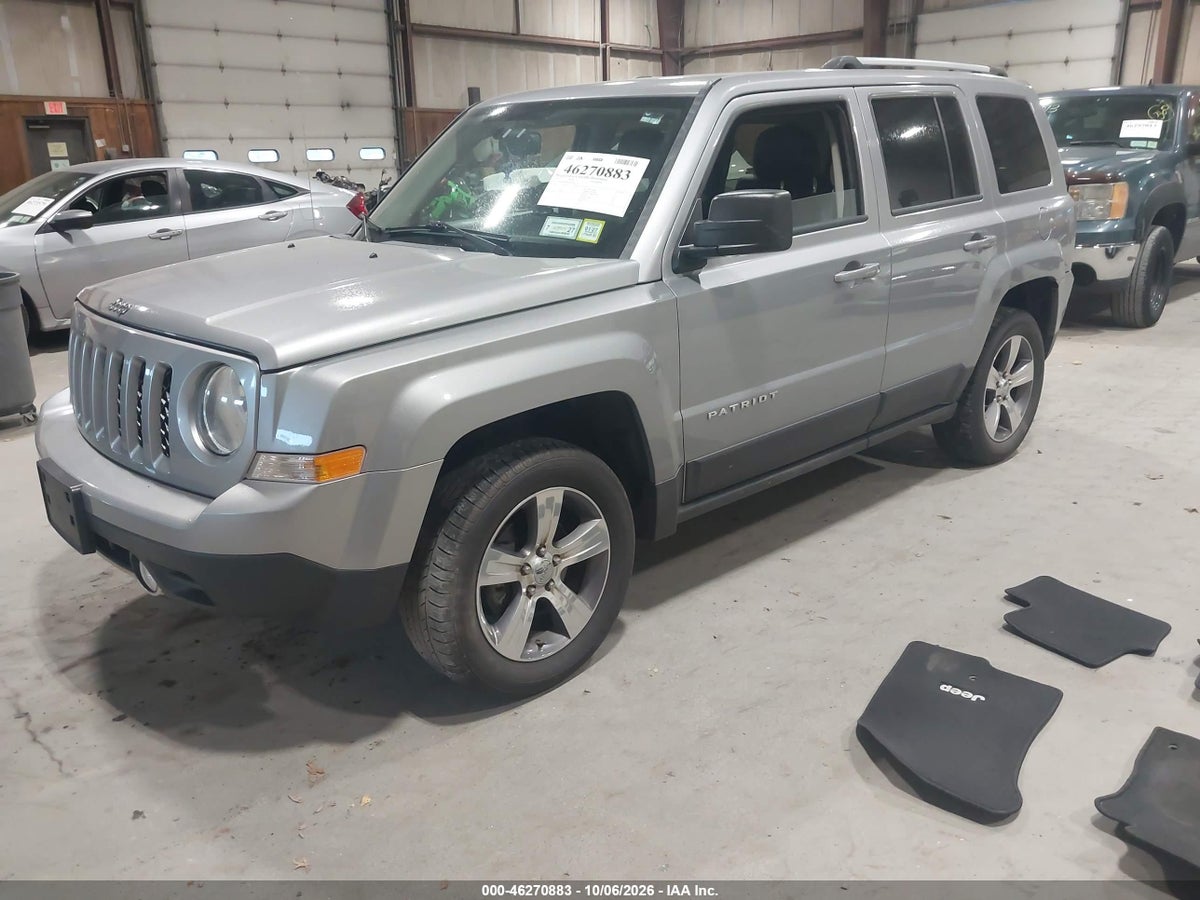2017 JEEP PATRIOT HIGH ALTITUDE 4X4 — снимка 2