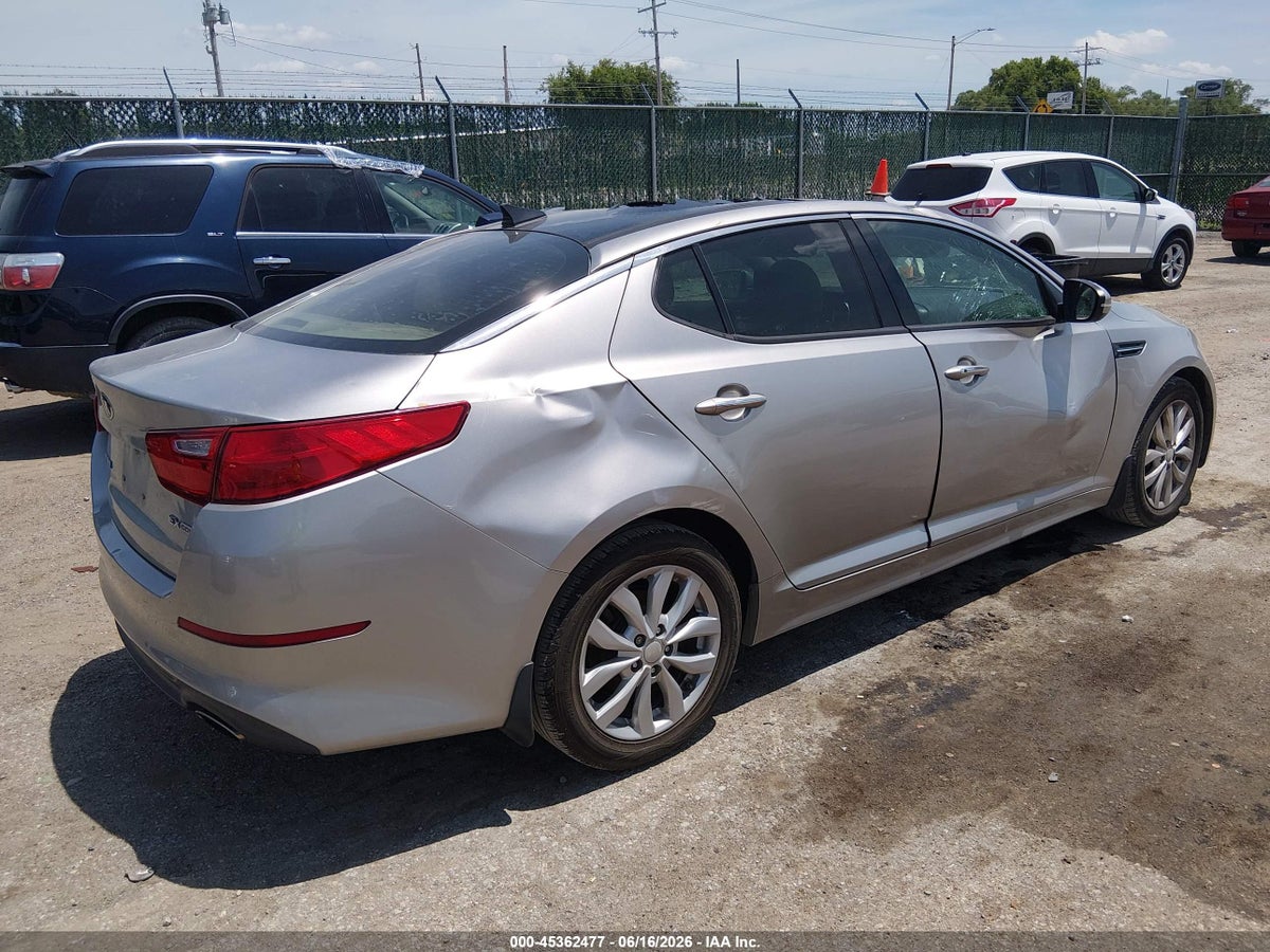 2015 KIA OPTIMA EX — снимка 4