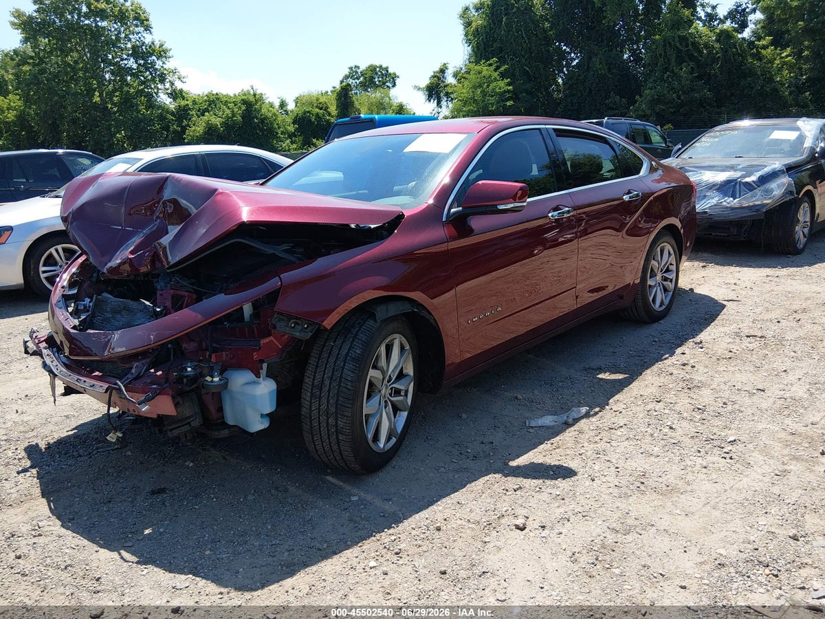 2017 CHEVROLET IMPALA 1LT — снимка 2