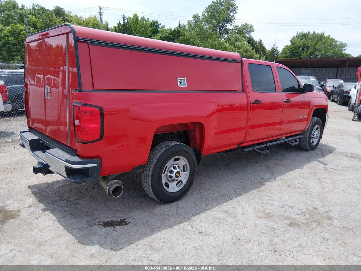 2019 CHEVROLET SILVERADO 2500HD WT — снимка 4