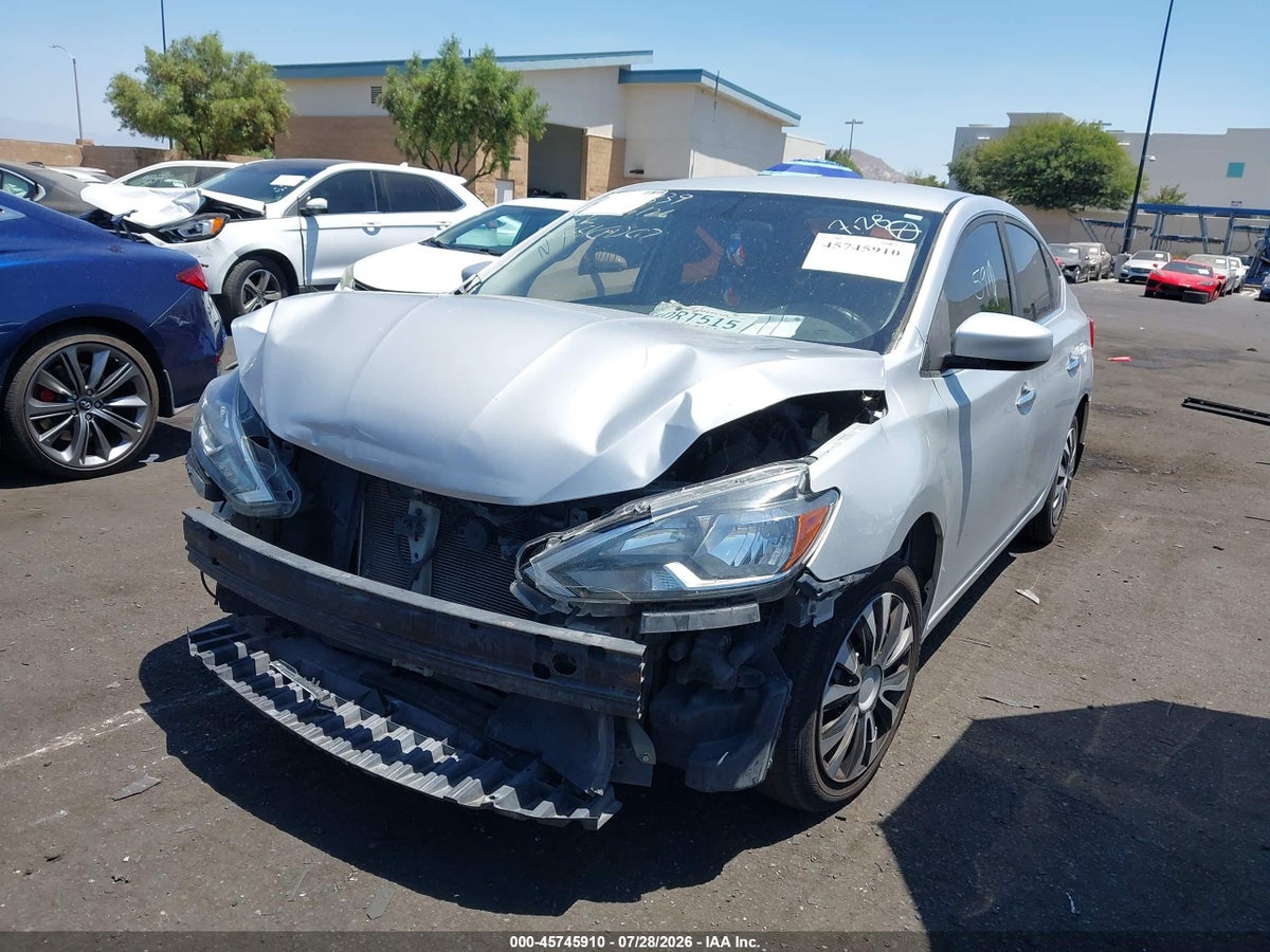 2017 NISSAN SENTRA SV — снимка 2