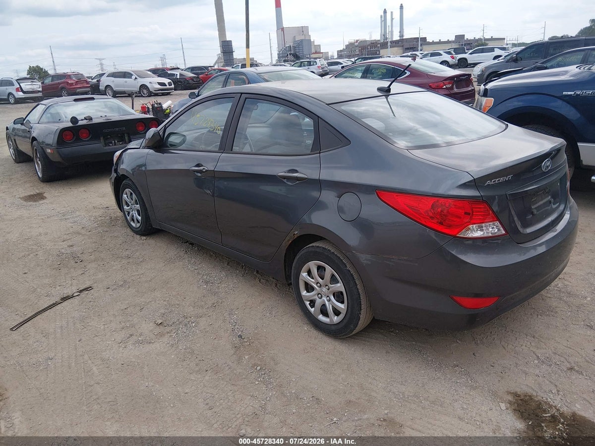 2013 HYUNDAI ACCENT GLS — снимка 3