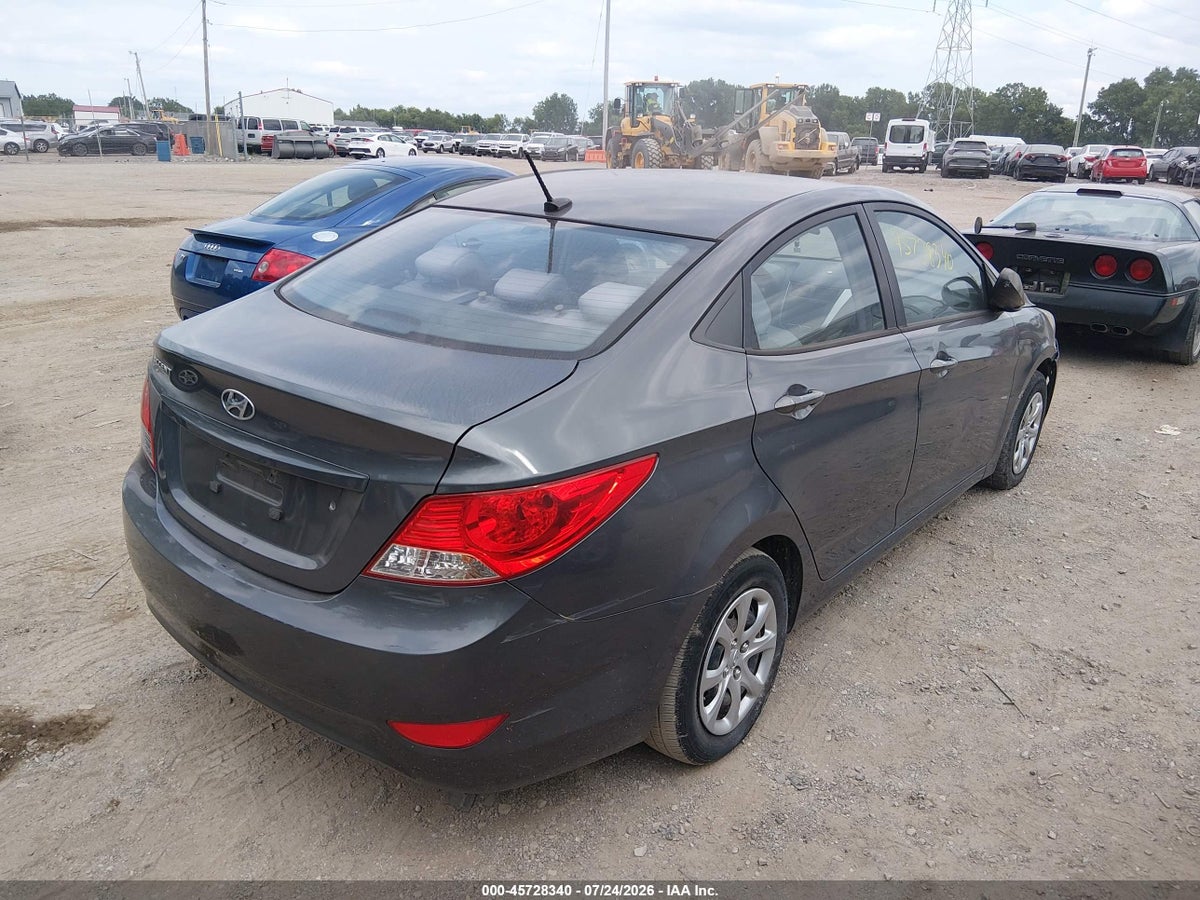 2013 HYUNDAI ACCENT GLS — снимка 4