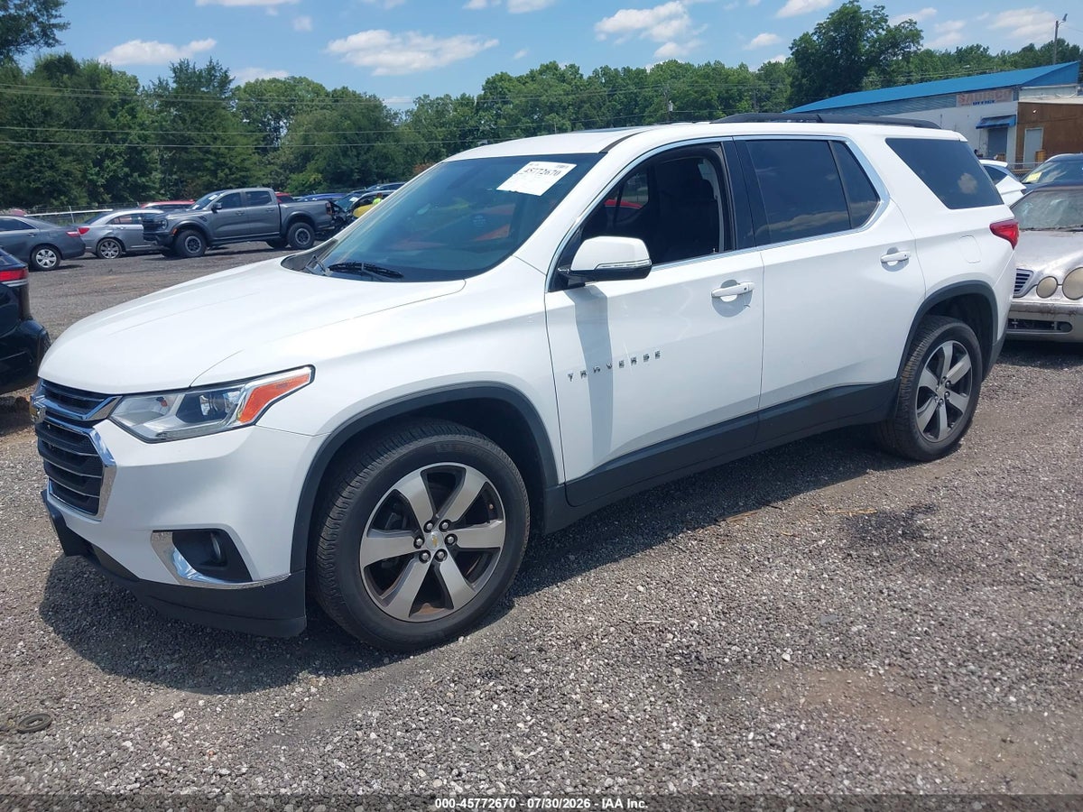 2019 CHEVROLET TRAVERSE 3LT — снимка 2