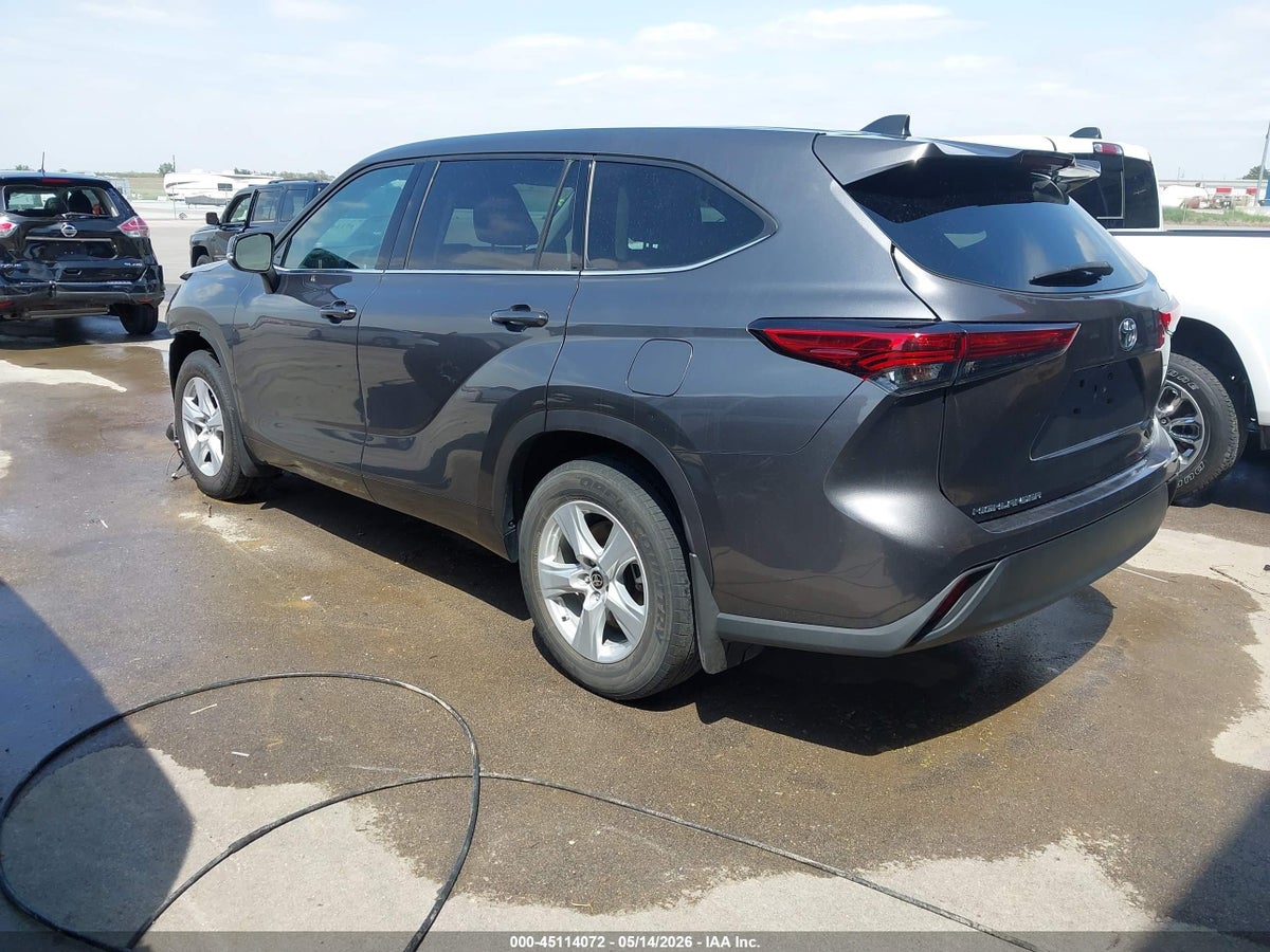 2022 TOYOTA HIGHLANDER LE — снимка 3