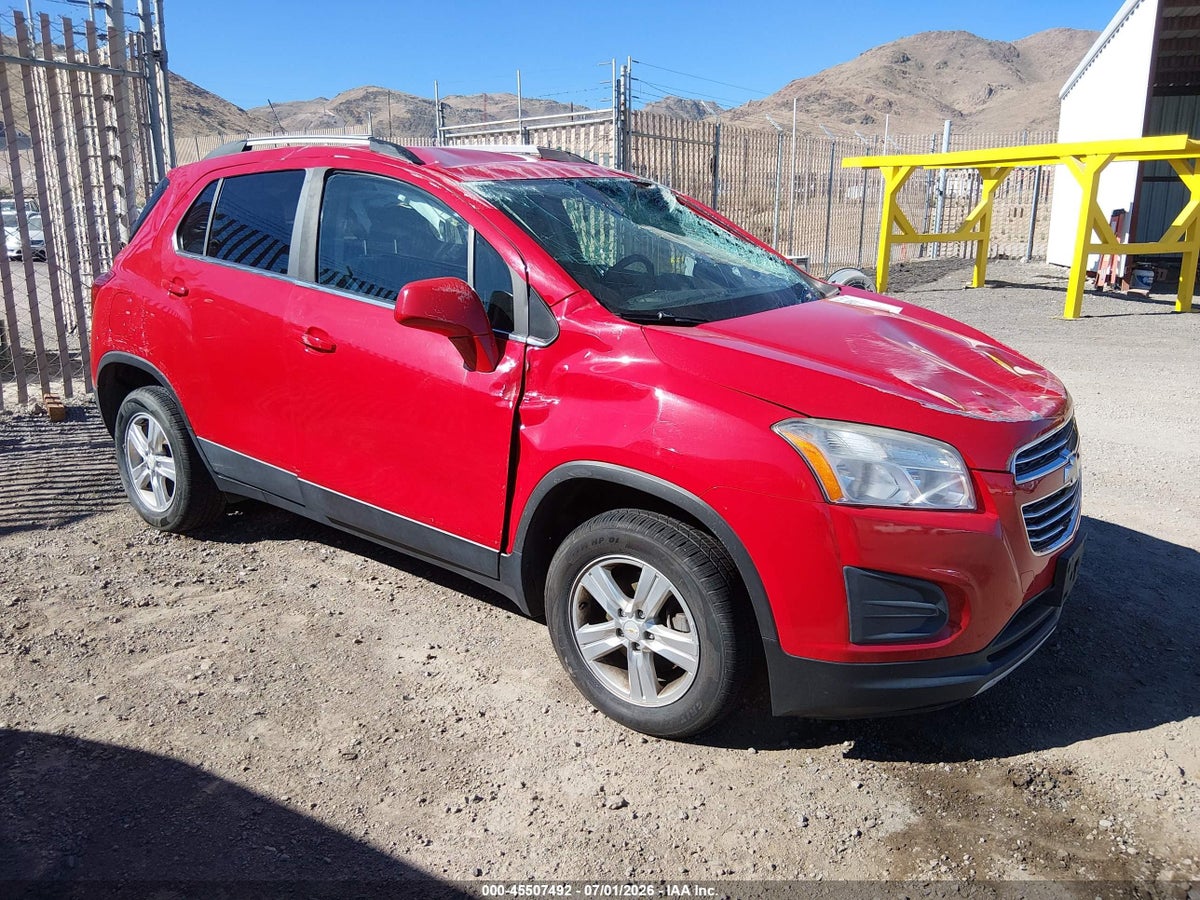 2016 CHEVROLET TRAX LT
