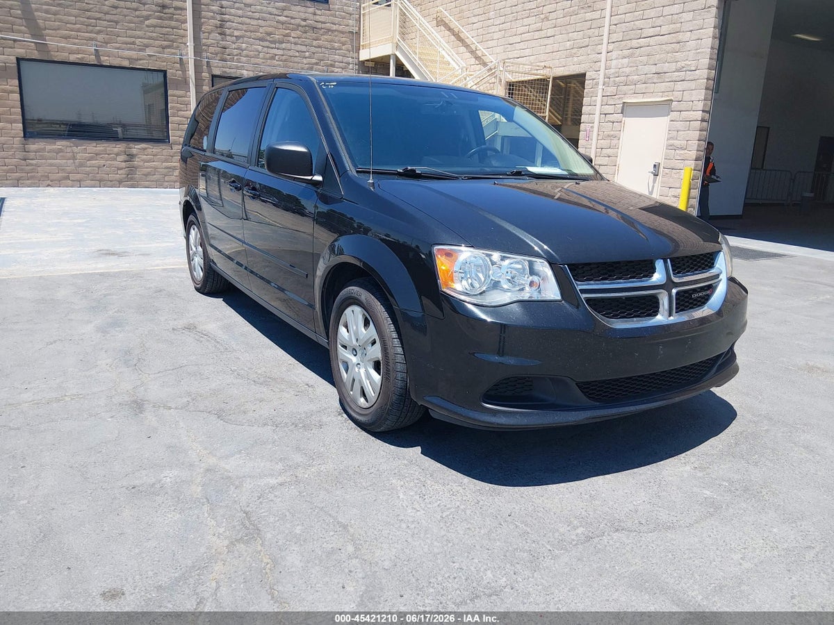 2017 DODGE GRAND CARAVAN SE