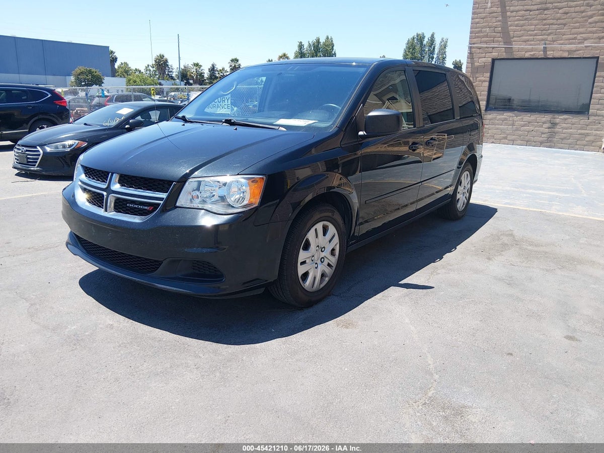 2017 DODGE GRAND CARAVAN SE — снимка 2