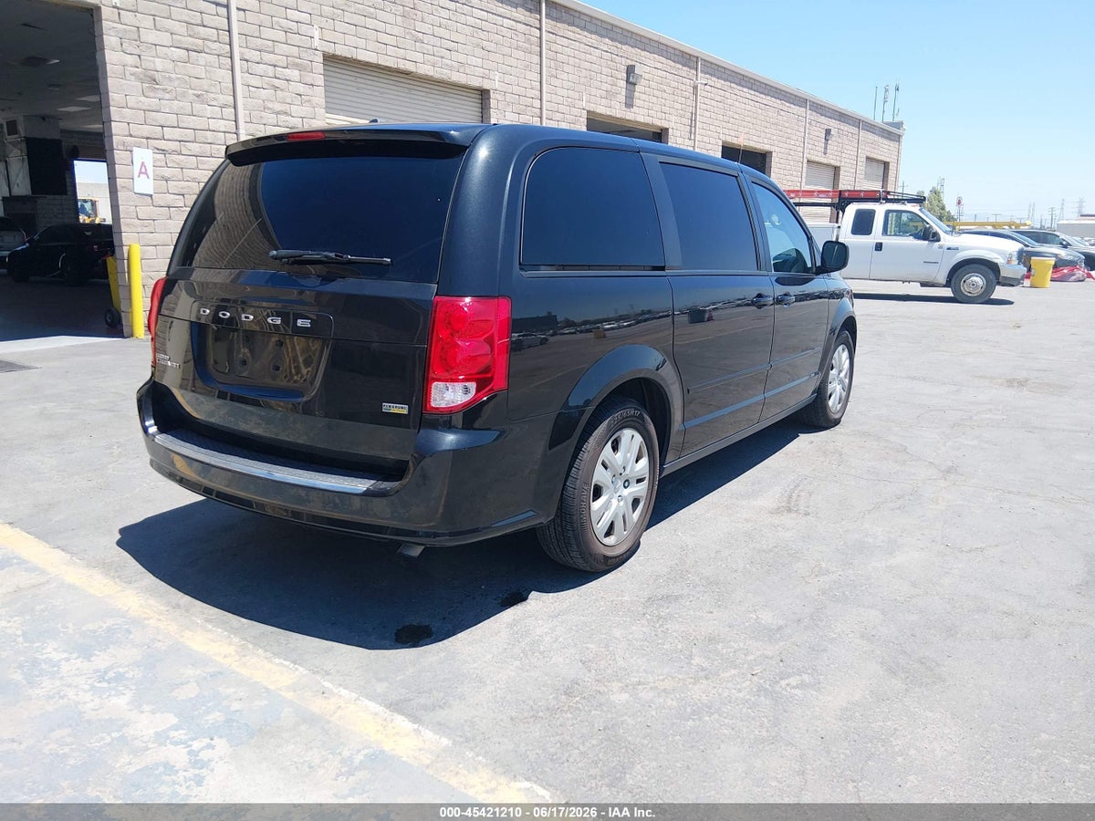 2017 DODGE GRAND CARAVAN SE — снимка 4