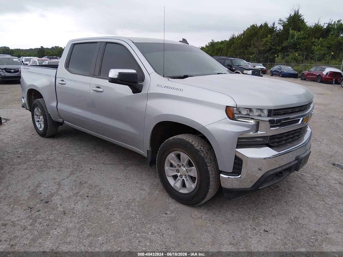 2021 CHEVROLET SILVERADO 1500 4WD SHORT BED LT