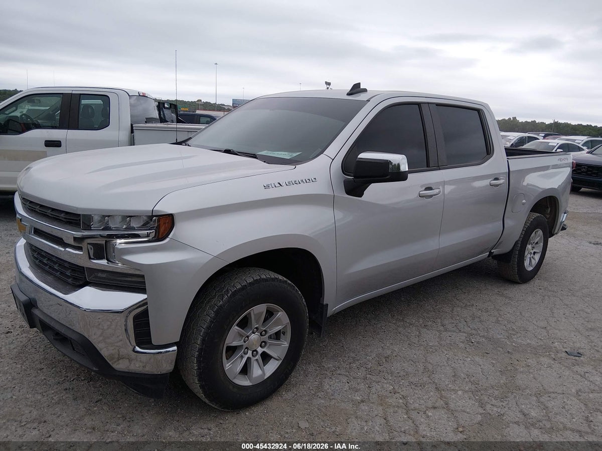 2021 CHEVROLET SILVERADO 1500 4WD SHORT BED LT — снимка 2