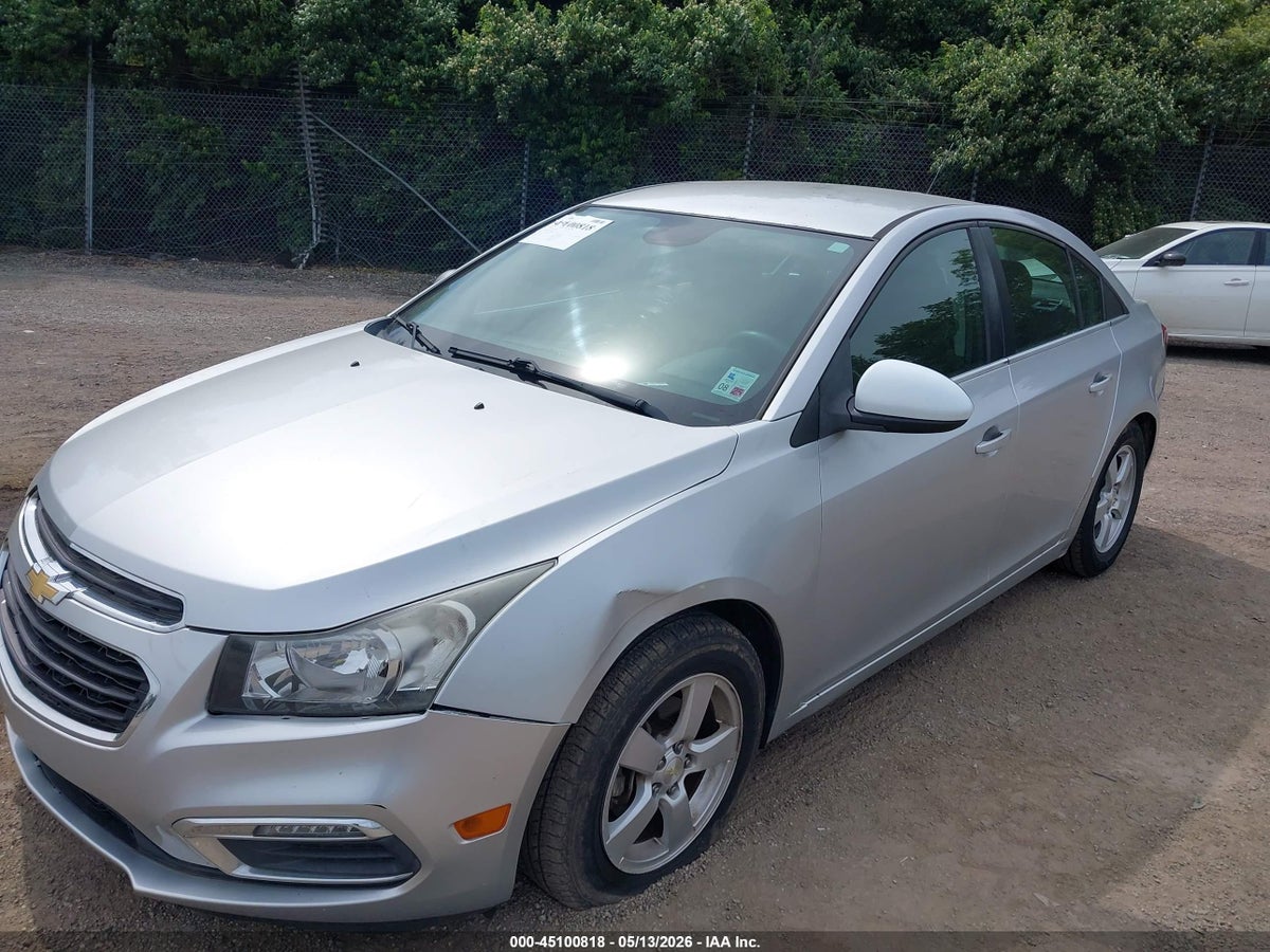 2015 CHEVROLET CRUZE 1LT AUTO — снимка 2