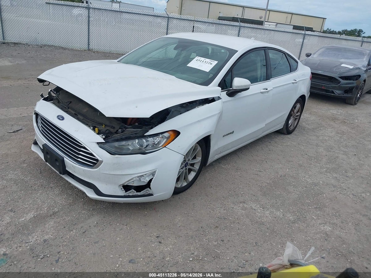 2019 FORD FUSION HYBRID SE — снимка 2